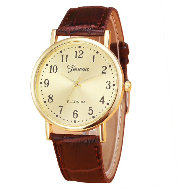 Luxury Woman Men Watch Retro 2017